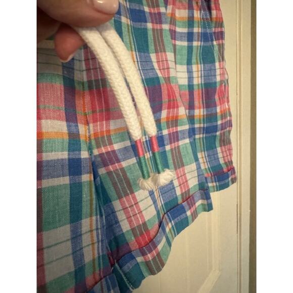 Vineyard Vines Madras Linen Plaid Shorts M NWOT - Picture 7 of 9